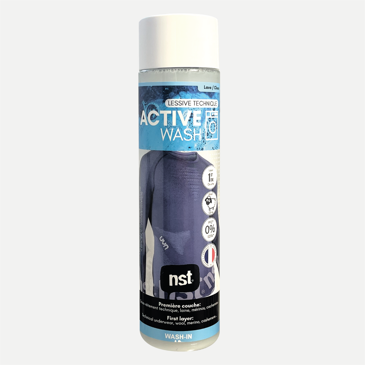 ACTIVE WASH 250.ml - Lessive pour sous-vêtement techniques