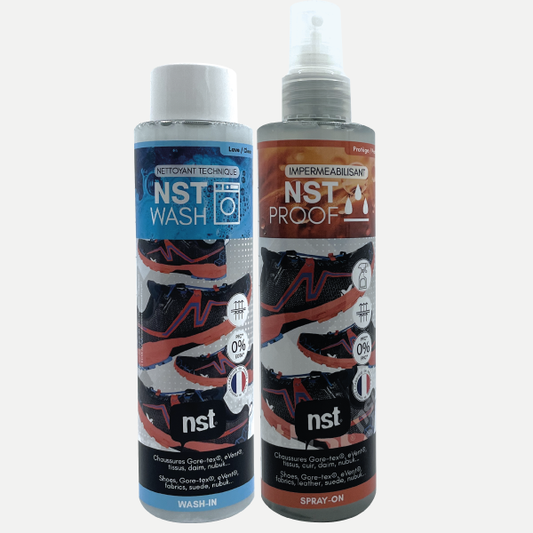 PACK DUO CHAUSSURE WASH 250ml+ PROOF SPRAY 250ml