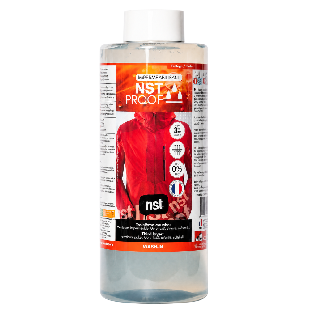 NST PROOF - Water repellent treatment for technical garments