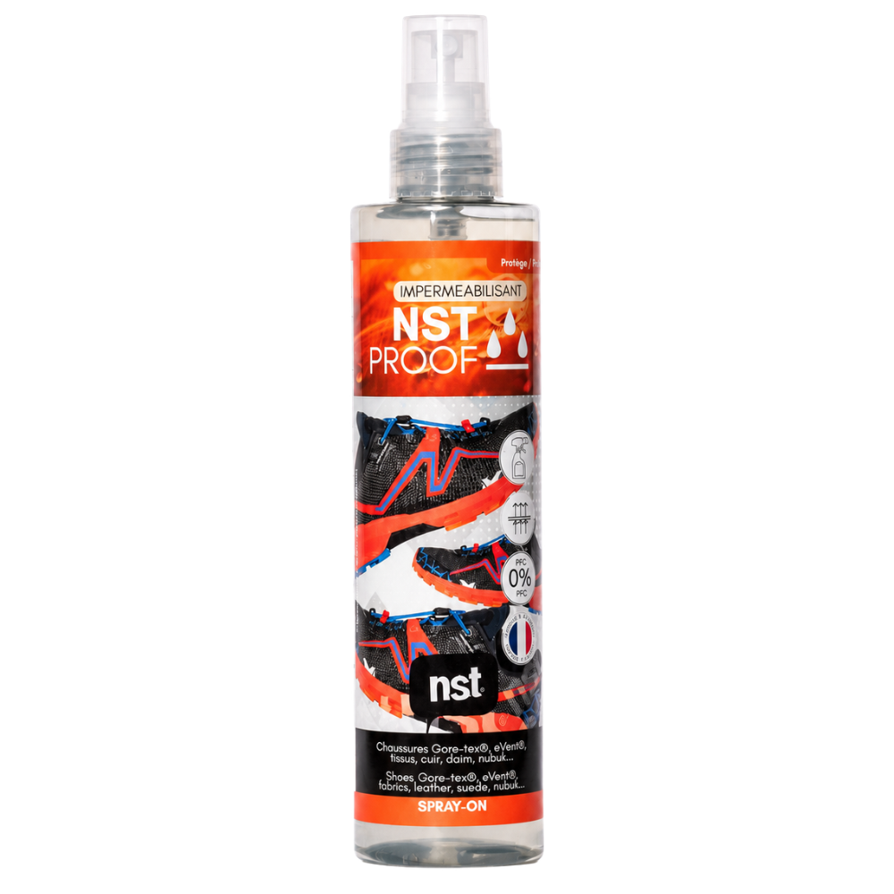 NST PROOF Spray chaussures - Traitement déperlant pour chaussures