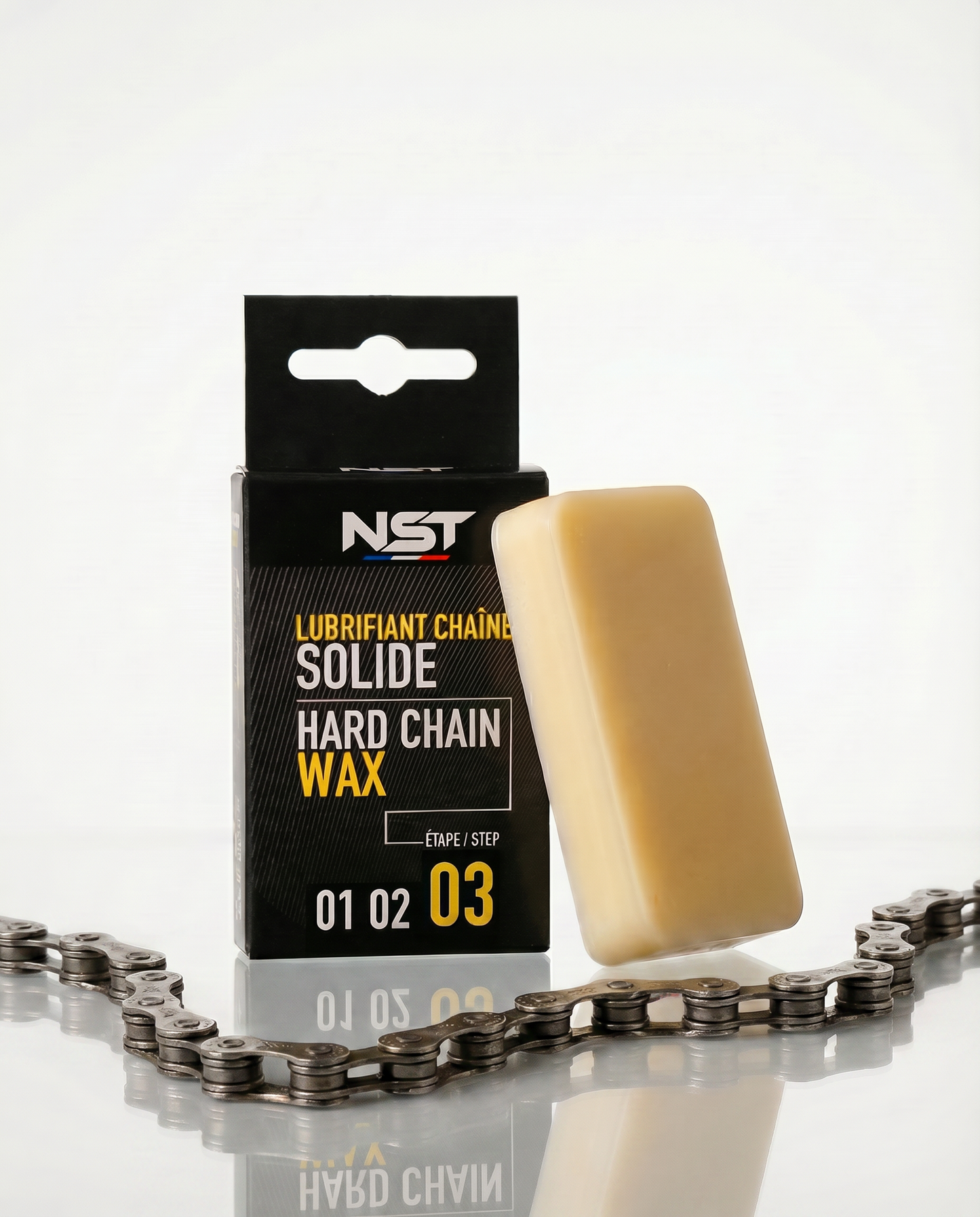 Hard Chain Wax 40g = up to 120 lubricated chains.