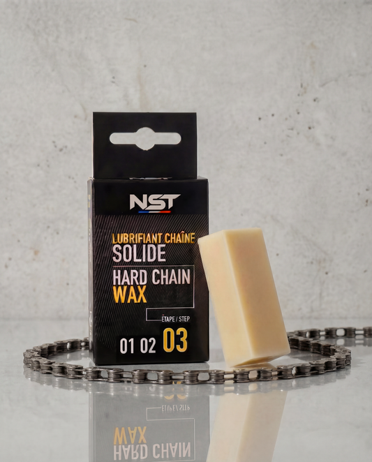 Hard Chain Wax 15g = up to 50 chains lubricated.
