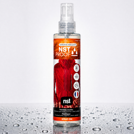 NST PROOF 250ml Spray - Water-repellent treatment for technical apparel