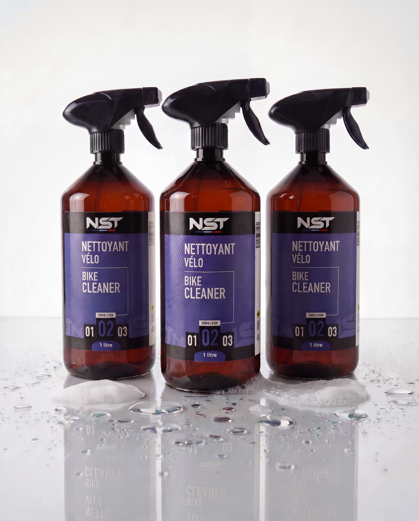 Pack nettoyant vélo - 3x1.Litre